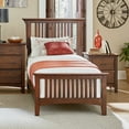 thumbnail image 2 of OSP Home Furnishings Modern Mission Queen Bed Set 3/CTN in Vintage Oak Finish, 2 of 5