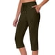 thumbnail image 2 of Pantalones de Yoga para Mujer con Bolsillos Leggings Deportivos de Color Sólido, Pantalones de Gimnasio de Cintura Alta para el Entrenamiento Diario, 2 of 8