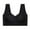 A-Black, variant on Sports Bras for Women Mesh Gathered Plus Size Bra Yoga Hollow Out Exercise and Offers Back Support Everyday Underwear