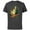 Charcoal, variant on Treehouse of Horror Homerzilla Terror - Short Sleeve Cotton T-Shirt for Adults - Customized-Black