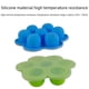 thumbnail image 1 of Bandeja de hielo de silicona de 7 orificios con tapa, caja de suplemento de alimentos para bebés de silicona, caja de almacenamiento de alimentos para niños, cajón para verduras sellado, 1 of 3