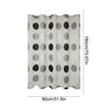 thumbnail image 3 of Xecvkr Shower Curtains Thick Waterproof Shower Curtain Plastic Mildew Proof Bathroom Bedroom Toilet White Easy Clean Durable 31.5x70.87in, 3 of 6