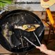 thumbnail image 2 of BBQ Cooking Bags, Reusable Grilling Bag Outdoor Cooking Pouch for Meat, Fish, Vegetables, 27x22cm, 2 of 4