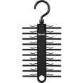thumbnail image 3 of 2-PACK Tenby Living Black Tie Rack, Organizer, Hanger, Holder - Affordable Ti..., 3 of 5