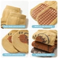 DAKIMOE 5 Pairs Baby Socks Non Slip Kids Crew Socks with Grips Cute