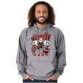 thumbnail image 3 of Popeye Hustle Hard Strong Finish Hoodie Hooded Sweatshirt Men Brisco Brands L, 3 of 6