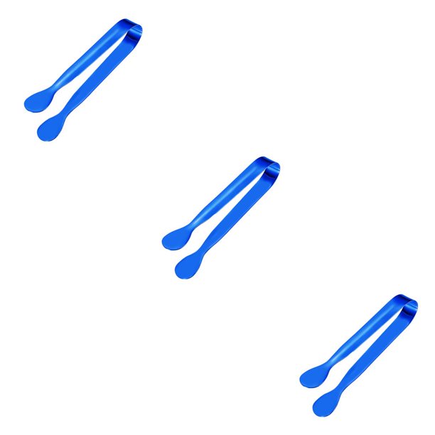 Cateissary Stainless Steel Tongs Barbecue Clip Reusable Home Ice Gadgets Cube Bar Use Clips Wedding Party Utensils Salad Kitchen Type1 NO1