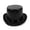 Black, variant on Mens Western Hats - Tall Hat Vintage British Gentleman Jazz Hat Magician Hat Performance Sequin Hat Rain Silk Tall Bowler Hat,Red,One Size