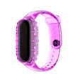 thumbnail image 5 of Bandas De Repuesto Compatibles Con Xiaomi 5 / 6 Y Huami Amazfit Band5 Soft Clear Tpu Relojes Band seitruly EL017389-05, 5 of 5