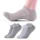 thumbnail image 2 of pieza Calcetines de Malla de para El Tobillo, Cómodos, Todos Los Días, Calcetines Invisibles, Tamaño Libre - Gris 5 pares Yinane Calcetines de algodón desechables, 2 of 8
