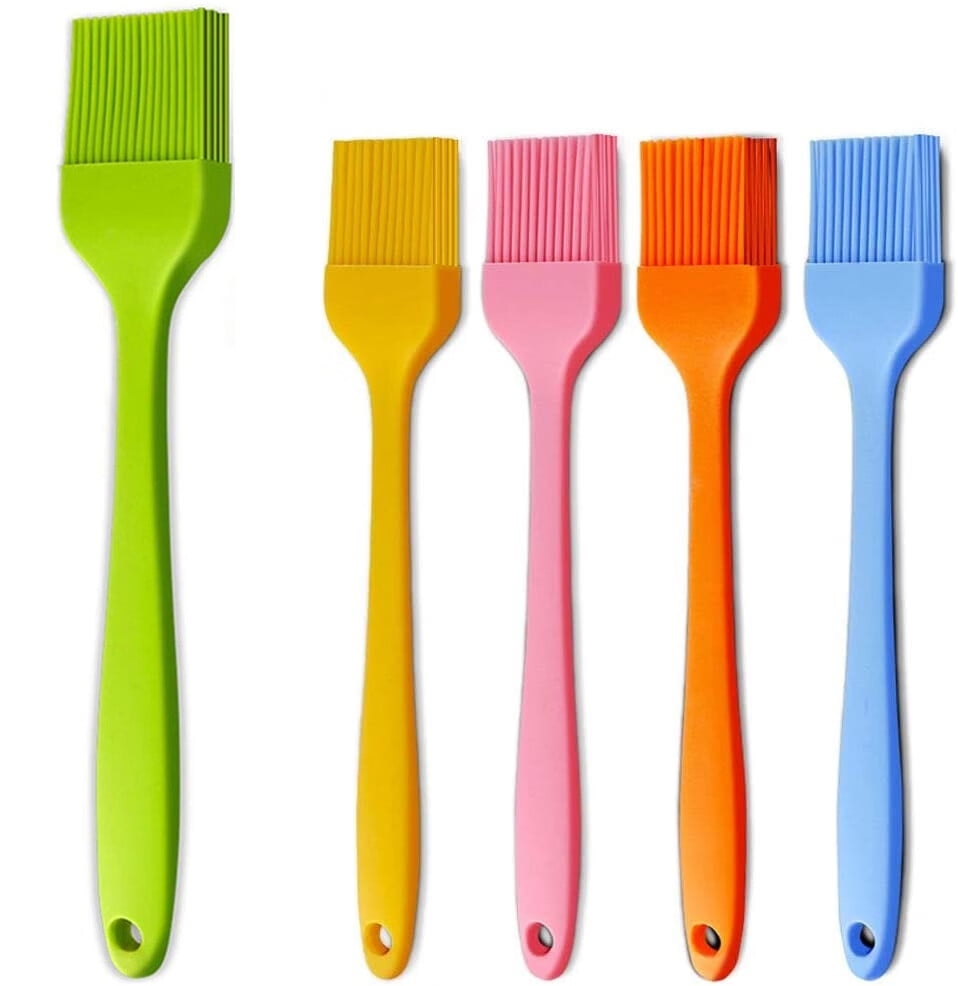 Kensizer Silicone Pastry Brush, Heat Resistant Basting Brush Set