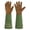Brown-Green, variant on HANDLANDY Rose Gloves for Men & Women, Long Leather Gardening Gloves Thorn Proof, Best Garden Gifts & Tools for Gardener
