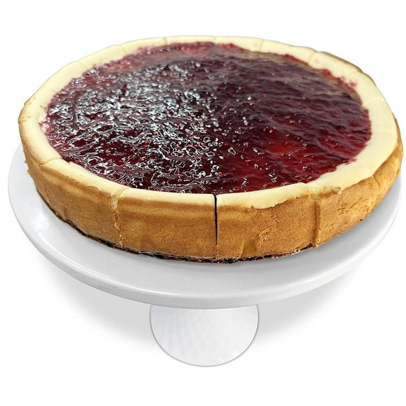 Andy Anand Freshly Baked Traditional Raspberry Cheesecake Irresistible Desserts 9" - 2 lbs
