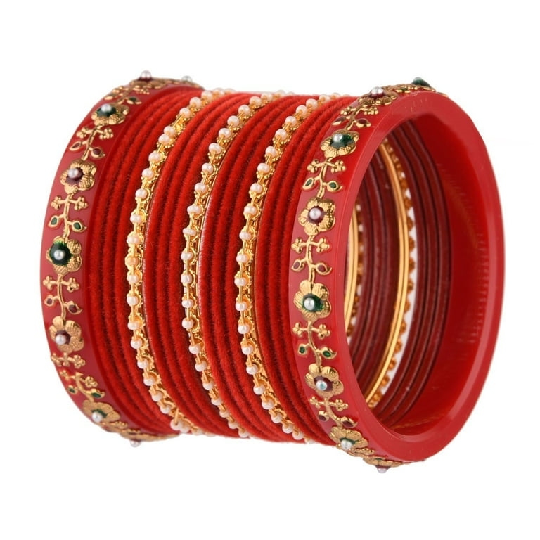 Red store indian bangles