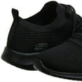thumbnail image 3 of Women's Skechers Ultra Flex Statements Sneaker Black/Black 9 W, 3 of 5