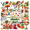 4A, variant on cartoon Farm Garden Theme Stickers, Waterproof Farm Garden Theme Sticker for Water Bottle Laptop Phone Cases Planner Skateboard Luggage Helmet Party Favor Decor, Ideal for Adults Teens Teacher Rewards