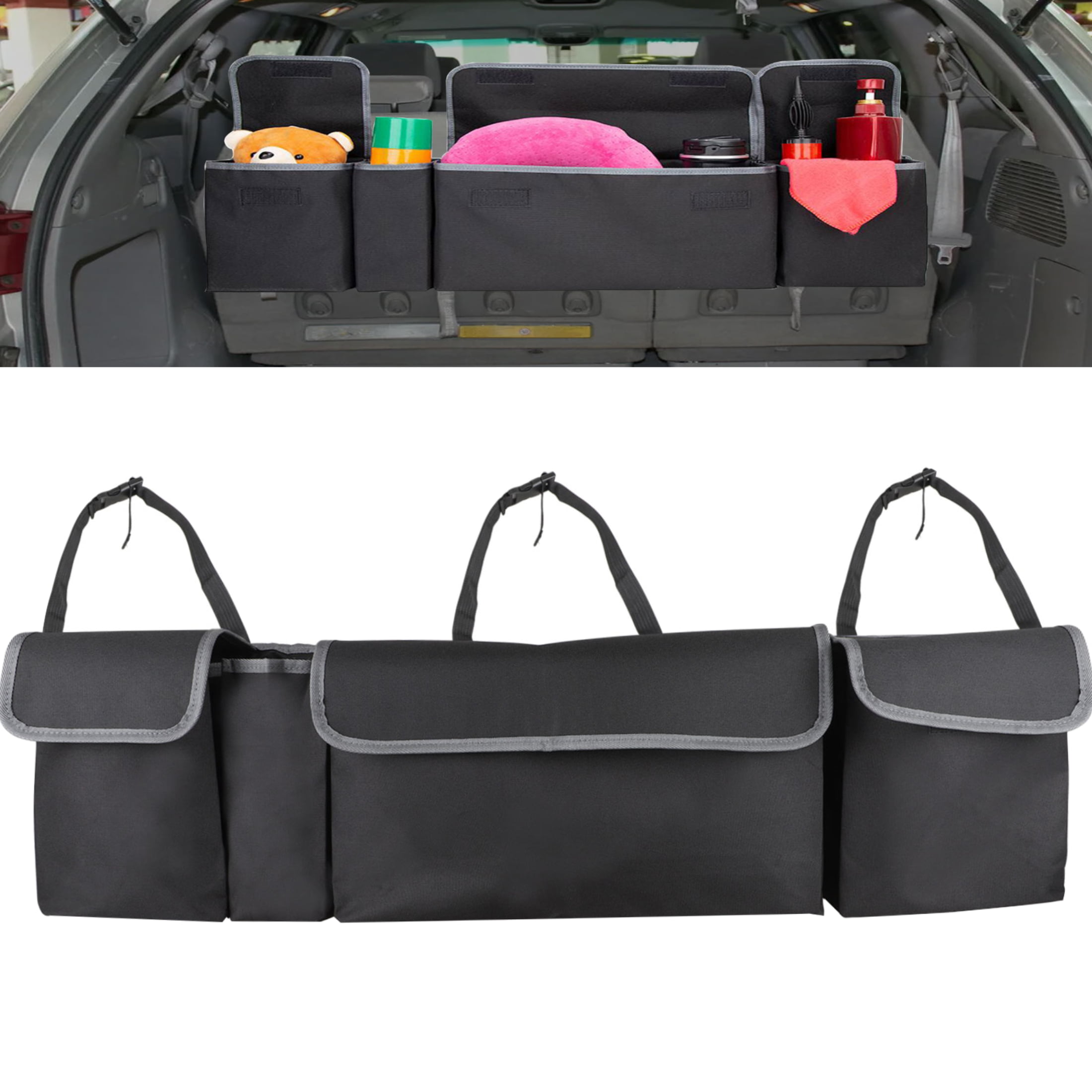 Backseat Organizer Store On The Go Essentials 6 Storage Pocket Organizers Car 