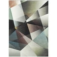 thumbnail image 4 of SAFAVIEH Porcello Jayme Abstract Prism Area Rug, Grey/Multi, 2'7" x 5', 4 of 8