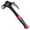 Red, variant on Claw Hammer, Adjustable Multi Functional Claw Hammer with Nail Holder, Stainless Steel Hammer with Ergonomic Grip, Carpenter Hammer for Carpentry and DIY Tasks, Green 34x10 cm