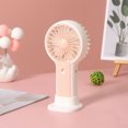 thumbnail image 4 of UttpKLBx Personal Cooling Air Conditioner Fan Handheld Mini Fan Personal Fan Handheld Portable Air Cooling Fan, for Stylish Kids Girls Women (Pink), 4 of 8