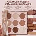 thumbnail image 2 of docolor 9-Color Eyeshadow Palette - Warm Brown & Copper Tones with Matte & Shimmer Finishes, Highly Pigmented Eye Makeup for Everyday Glam, 2 of 9