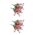 thumbnail image 3 of Toystoory Flores artificiales plantas falsas al aire libre resistentes a los rayos UV ramo de crisantemo salvaje simulado arreglo de accesorios Type1 NO1, 3 of 6