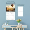 thumbnail image 6 of Graphique 2026 Passport to the World Wall Calendar - 12” x 12” - Thick Paper - Home & Office Organizer - Large Monthly Grid - 3 Languages & Marked Holidays - 4 Month Preview Page for 2027, 6 of 6