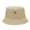 Khaki, variant on Unisex St. Patrick's Day Bucket Hat Green Shamrock Embroidered Travel Sun Beach Hats Summer Outdoor Casual Fisherman Hat for Women Men Teens