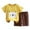 A69-Yellow, variant on Toddler Boys' Short Sets 3T Boys Summer Clothes Kids Summer Funny Letter Outfits Shirt Short Sets Toddler Boy Clothes Gibobby(18-24 Months,Blue)