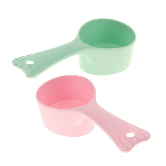 Pala de Mano de Melamina de Diseño Estupendo de 2 Piezas para Comida para Pájaros, Gatos O Perros SM SunniMix Cuchillo de alimentación de mascotas