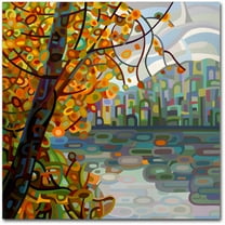 Trademark Fine Art "Reflections" Canvas Art by Mandy Budan