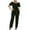 03# Green, variant on Women's 2 Piece Outfits off Shoulder Jumpsuit Set Summer Fit Sparkle Wide Leg Glittery Sequin Evening Party Stretchy Flowy Casual S-3XL