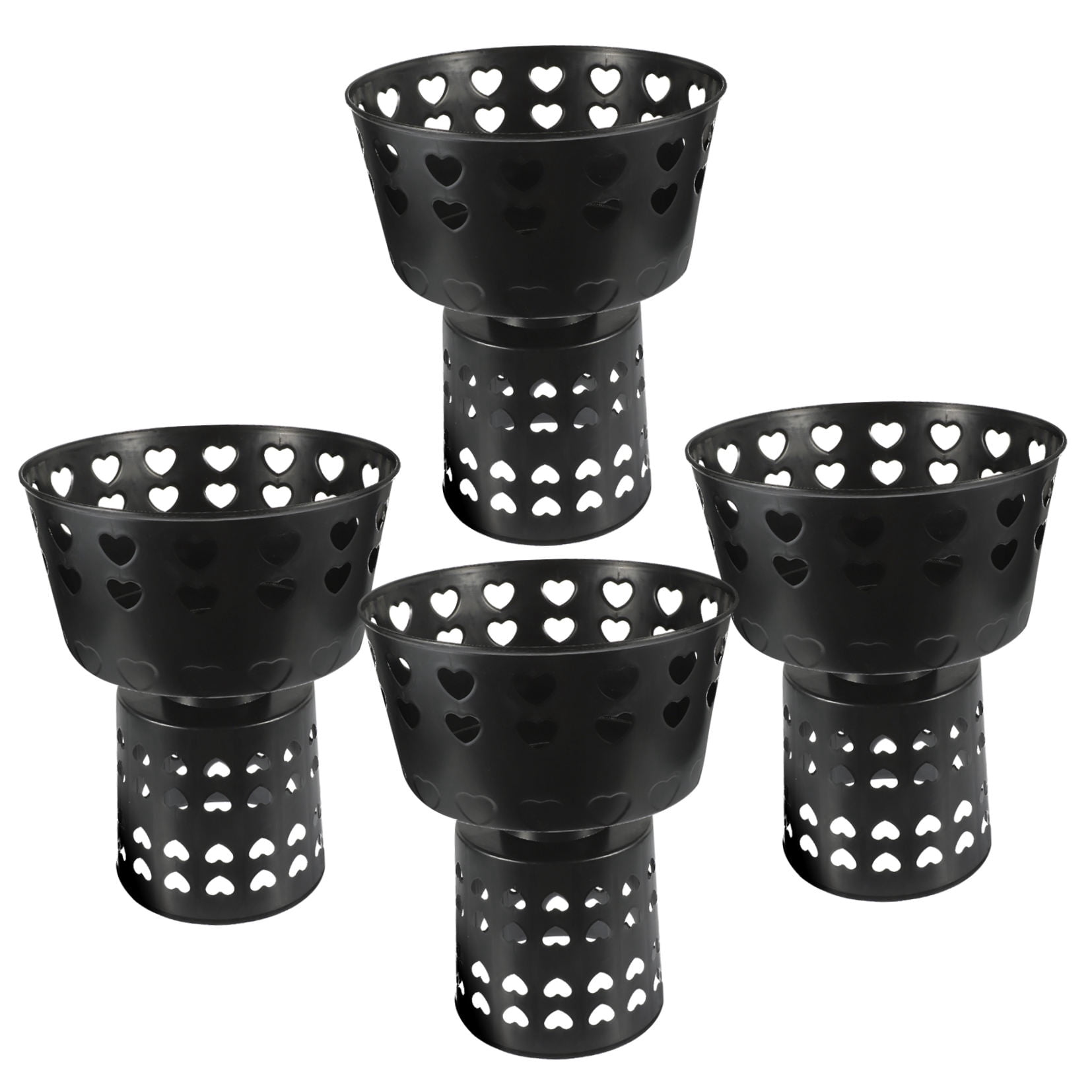 MLINS 4pcs Flower Arrangement Base Plastic Floral Fixing Holder Flower Shop Fixing Base