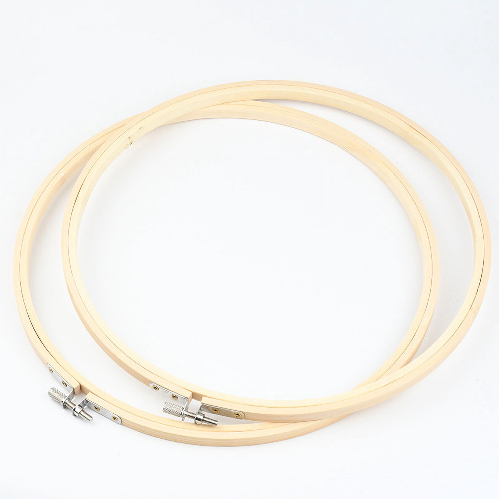 Senya 2PCS No-Slip Hoops 17"， Bamboo Embroidery Frame，Bamboo Embroidery Hoop（Multiple sizes）, For Adults