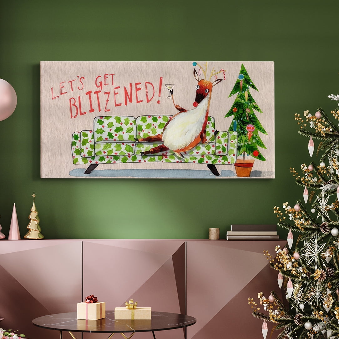 Get Blitzened Collection D- Gallery Wrapped Canvas
