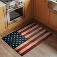 thumbnail image 2 of 4th of July Entryway Rug 2'x3'&nbsp; Non Slip Front Door Mats, Independence Day Farmhouse American Flag Entrance Rugs Indoor Outdoor Carpet, Washable Floor Mats Small Area Rug for Bedroom Kitchen, 2 of 8