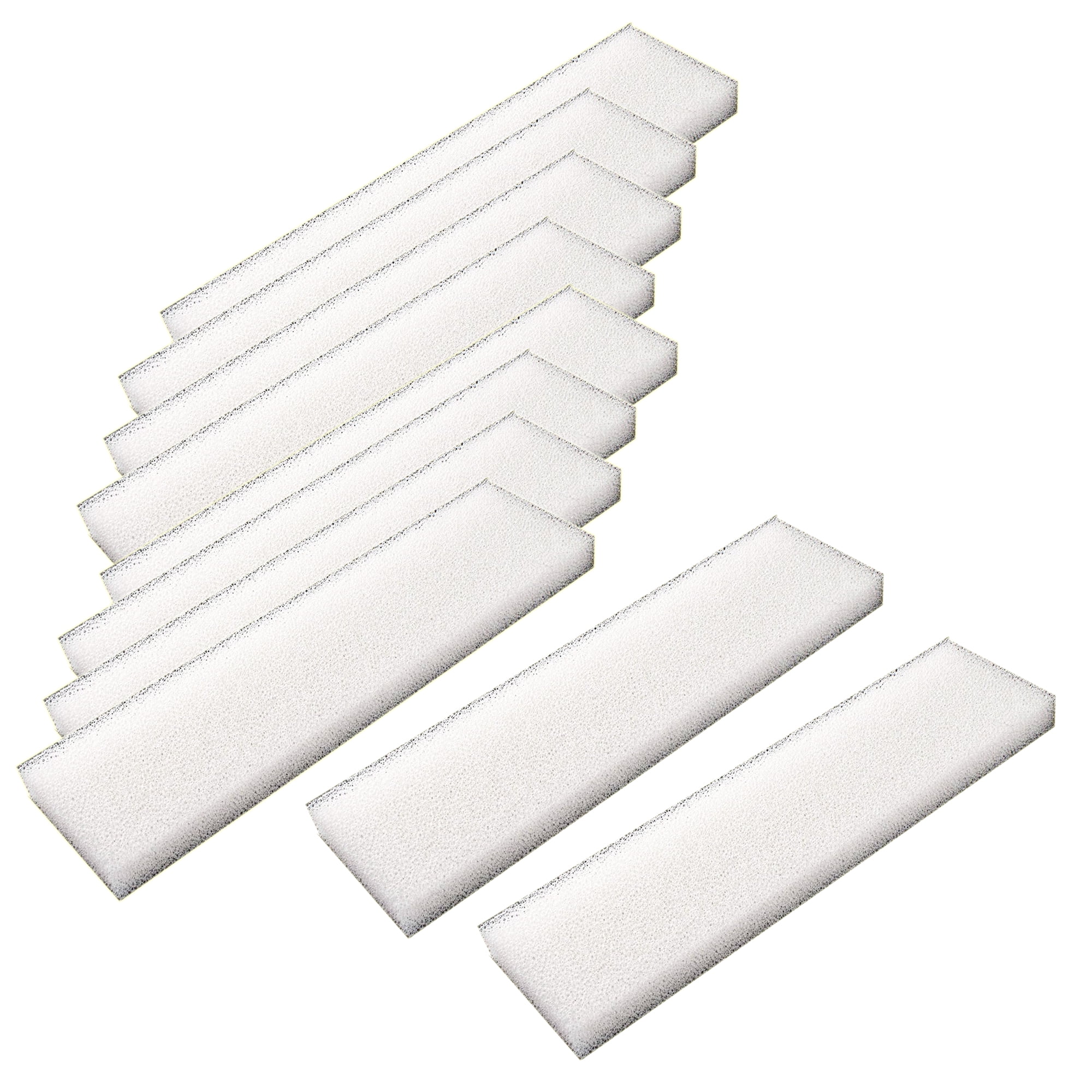 Qzbhct 16 Pcs Foam Filter Pads for Fluval 404 405 406 407 Canister Filter Aquarium Bio Sponge