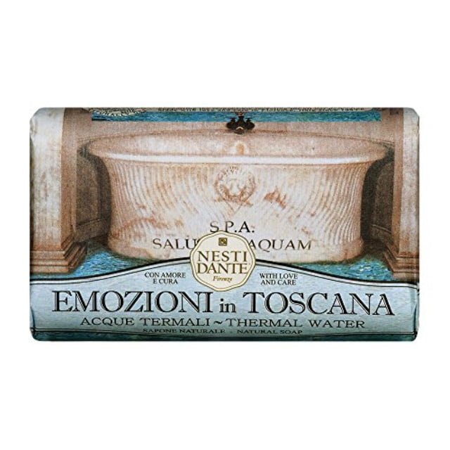 nesti dante emozioni in toscana natural soap, thermal water, 8.8 ounce