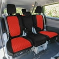 thumbnail image 3 of For 2018–2023 Honda Odyssey FH Group Neoprene Custom Fit Waterproof Car Seat Covers - 2nd Row Red, 3 of 6