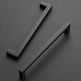 thumbnail image 2 of QUETO 10 Pack 7-1/2 Inch Square Kitchen Cabinet Pulls Matte Black Cabinet Pulls Black Drawer Pulls Kitchen Cabinet Hardware Kitchen Pulls For Cabinets Cupboard Pulls Drawer Pulls, 2 of 5