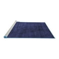 thumbnail image 2 of Ahgly Company Machine Washable Indoor Rectangle Abstract Blue Modern Area Rugs, 7' x 9', 2 of 4
