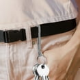 thumbnail image 3 of Pawsdot Lightweight Grey Keychain Spring Snap Belt Clips Rust-Resistant 2Pcs, 3 of 8