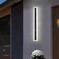 thumbnail image 1 of Lámpara de pared para exteriores perfecl moderna impermeable LED luz blanca 60x9x4cm, 1 of 8