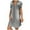 Grey, variant on HJYCHN Stylish Women Sleeveless Turndown Collar Casual Party Swing Denim Dress for Everyday Wear Navy M