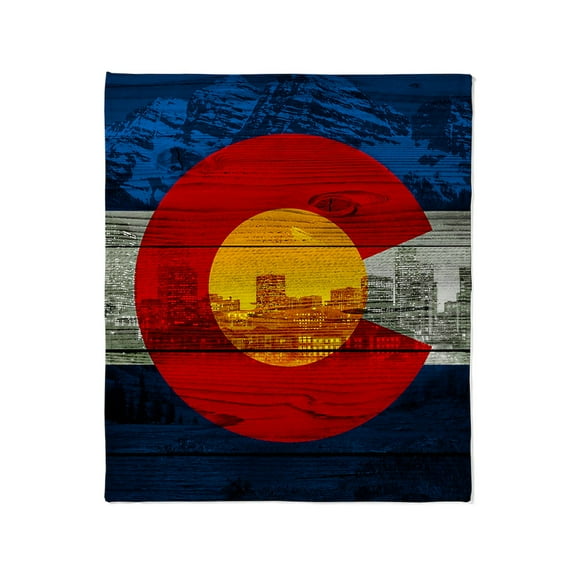 CafePress - Colorado Throw Blanket - Soft Fleece Throw Blanket, 50"x60" for All Ages