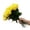 yellow, variant on 36PCS Artificial Silk Flowers Realistic Roses Bouquet Long Stem for Home Wedding Decoration Party