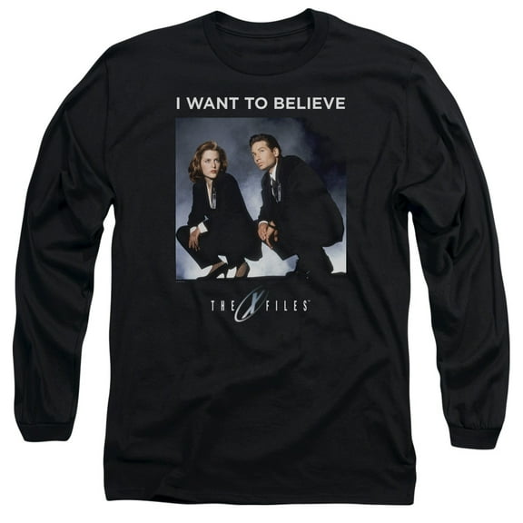 X Files - Want To Believe - Long Sleeve Shirt - Large