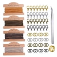 thumbnail image 4 of Abbracc Curb Cable Chain DIY Jewelry Making Beading Metal Crafts Twisted Link Chain for 4Color, 4 of 8