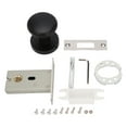 thumbnail image 2 of Recessed Cup Door Handles Lock, Durable Fade Resistant Stainless Steel Recessed Door Handles Lock Prevent Oxidation  for Bedroom, 2 of 7