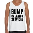thumbnail image 1 of Awkward Styles Men's Bump Creation Services Graphic Tank Tops Father To Be New Dad Gift, 1 of 4